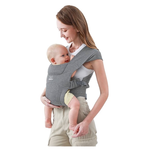 Momtory newborn carrier | light grey - Picture 3 of 3